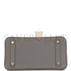 HERMES BIRKIN 25 GRIS MEYER TOGO GOLD HARDWARE HANDMADE (25cm) HERMES BIRKIN 25 GRIS MEYER TOGO GOLD HARDWARE HANDMADE (25cm)