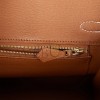 HERMES SPECIAL ORDER (HSS) BIRKIN 25 CRAIE AND GOLD TOGO BRUSHED GOLD HARDWARE HANDMADE (25cm)