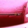 HERMES KELLY SELLIER 25 FUCHSIA OSTRICH PALLADIUM HARDWARE (25*17*7cm) HERMES KELLY SELLIER 25 FUCHSIA OSTRICH PALLADIUM HARDWARE (25*17*7cm)