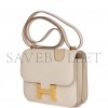 HERMES CONSTANCE 18 CRAIE EPSOM GOLD HARDWARE (18cm)