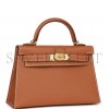HERMES MINI KELLY SELLIER 20 GOLD EPSOM GOLD HARDWARE 39848783642718(19*12*5.5cm) HERMES MINI KELLY SELLIER 20 GOLD EPSOM GOLD HARDWARE 39848783642718(19*12*5.5cm)