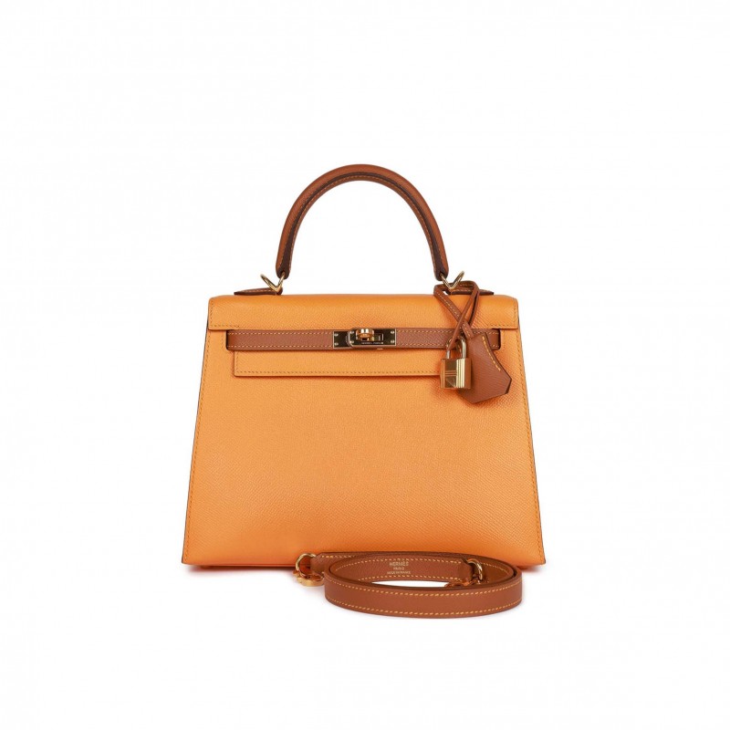 HERMES SPECIAL ORDER (HSS) KELLY SELLIER 25 JAUNE AMBRE AND GOLD EPSOM GOLD HARDWARE HANDMADE (25*17*7cm) HERMES SPECIAL ORDER (HSS) KELLY SELLIER 25 JAUNE AMBRE AND GOLD EPSOM GOLD HARDWARE HANDMADE (25*17*7cm)