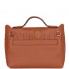 HERMES MINI 2424 BAG GOLD EVERCOLOR AND SWIFT GOLD HARDWARE (23*16*11cm) HERMES MINI 2424 BAG GOLD EVERCOLOR AND SWIFT GOLD HARDWARE (23*16*11cm)
