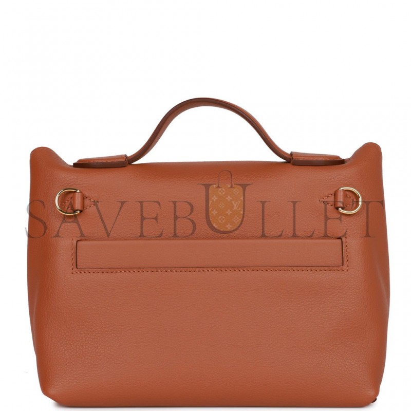 HERMES MINI 2424 BAG GOLD EVERCOLOR AND SWIFT GOLD HARDWARE (23*16*11cm) HERMES MINI 2424 BAG GOLD EVERCOLOR AND SWIFT GOLD HARDWARE (23*16*11cm)