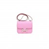 HERMES CONSTANCE 18 BUBBLEGUM EPSOM PALLADIUM HARDWARE (18cm) HERMES CONSTANCE 18 BUBBLEGUM EPSOM PALLADIUM HARDWARE (18cm)