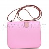 HERMES CONSTANCE 18 BUBBLEGUM EPSOM PALLADIUM HARDWARE (18cm) HERMES CONSTANCE 18 BUBBLEGUM EPSOM PALLADIUM HARDWARE (18cm)