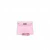 HERMES KELLY DANSE ROSE SAKURA SWIFT PALLADIUM HARDWARE (22*16*7cm) HERMES KELLY DANSE ROSE SAKURA SWIFT PALLADIUM HARDWARE (22*16*7cm)