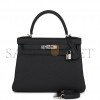 HERMES KELLY RETOURNE 28 CABAN TOGO PALLADIUM HARDWARE (28*22*10cm) HERMES KELLY RETOURNE 28 CABAN TOGO PALLADIUM HARDWARE (28*22*10cm)