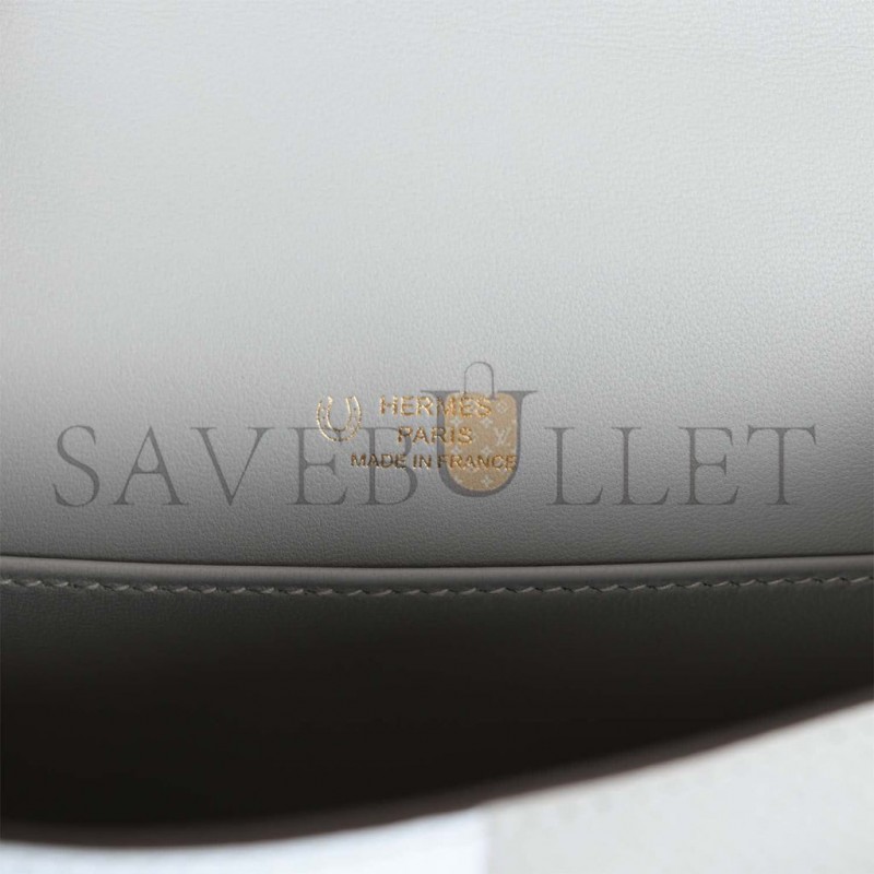 HERMES SPECIAL ORDER (HSS) KELLY MINI SELLIER 20 CASAQUE BLEU BRUME AND GRIS MEYER EPSOM PERMABRASS HARDWARE (19*12*5.5cm) HERMES SPECIAL ORDER (HSS) KELLY MINI SELLIER 20 CASAQUE BLEU BRUME AND GRIS MEYER EPSOM PERMABRASS HARDWARE (19*12*5.5cm)