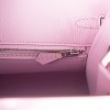 HERMES BIRKIN SELLIER 25 MAUVE SYLVESTRE EPSOM PALLADIUM HARDWARE HANDMADE (25cm) HERMES BIRKIN SELLIER 25 MAUVE SYLVESTRE EPSOM PALLADIUM HARDWARE HANDMADE (25cm)