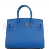 HERMES BIRKIN SELLIER 30 BLEU FRANCE EPSOM PALLADIUM HARDWARE 39822089420894 (30cm) HERMES BIRKIN SELLIER 30 BLEU FRANCE EPSOM PALLADIUM HARDWARE 39822089420894 (30cm)