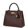 HERMES KELLY SELLIER 25 ROUGE SELLIER EPSOM GOLD HARDWARE HANDMADE (25*17*7cm) HERMES KELLY SELLIER 25 ROUGE SELLIER EPSOM GOLD HARDWARE HANDMADE (25*17*7cm)