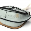 LOEWE CALFSKIN MINI GATE DUAL BAG ASH GREY (24*18*11cm) LOEWE CALFSKIN MINI GATE DUAL BAG ASH GREY (24*18*11cm)