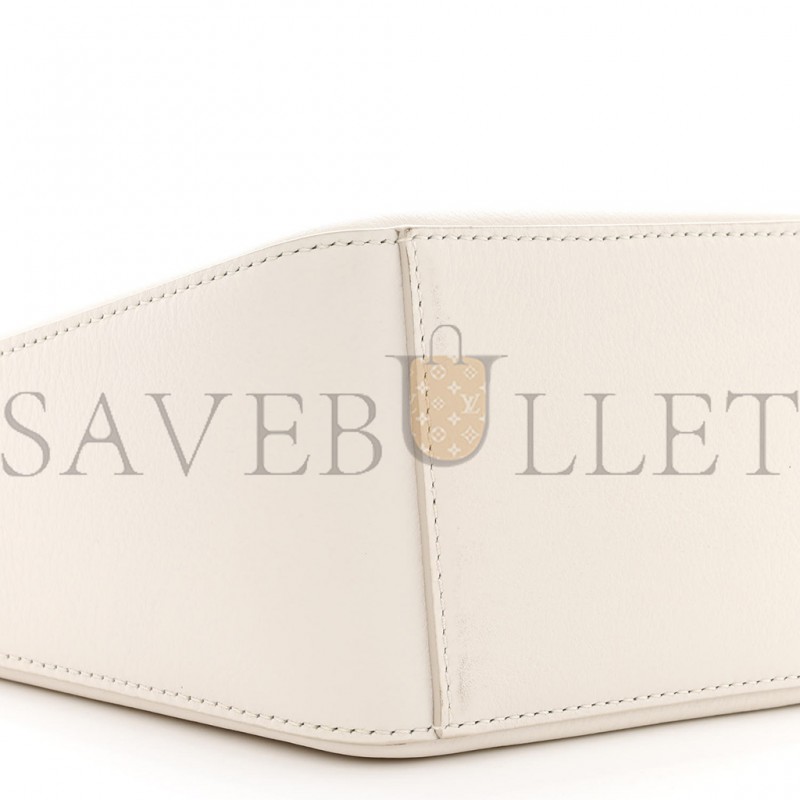 LOEWE CALFSKIN MINI HAMMOCK HOBO SOFT WHITE (17*15*10cm) LOEWE CALFSKIN MINI HAMMOCK HOBO SOFT WHITE (17*15*10cm)