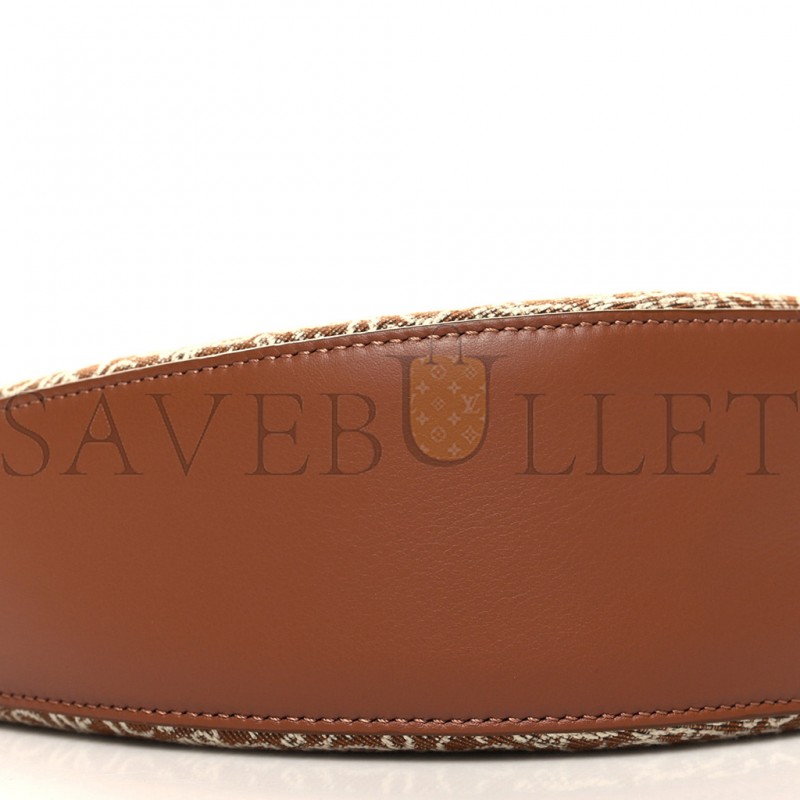LOEWE JACQUARD ANAGRAM CALFSKIN LUNA BAG TAN PECAN (26*17*8cm) LOEWE JACQUARD ANAGRAM CALFSKIN LUNA BAG TAN PECAN (26*17*8cm)