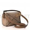 LOEWE GRAINED CALFSKIN SMALL PUZZLE BAG SAND MINK (24*16.5*10.5cm) LOEWE GRAINED CALFSKIN SMALL PUZZLE BAG SAND MINK (24*16.5*10.5cm)