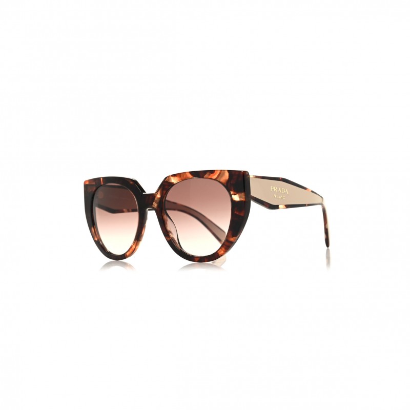 PRADA ACETATE SUNGLASSES SPR 14W TORTOISE PINK