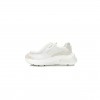PRADA SPAZZOLATO ROIS BIKE FABRIC MENS SNEAKERS 10 WHITE PRADA SPAZZOLATO ROIS BIKE FABRIC MENS SNEAKERS 10 WHITE