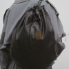 THE ROW PUFFY BACKPACK IN LEATHER BLACK W1604L114BLPL (47*28*8cm)