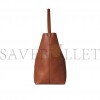 THE ROW LARGE NS PARK TOTE BAG IN LEATHER DARK CUIR W1273L72DCPLD (43*38*20cm)