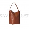 THE ROW LARGE NS PARK TOTE BAG IN LEATHER DARK CUIR W1273L72DCPLD (43*38*20cm)