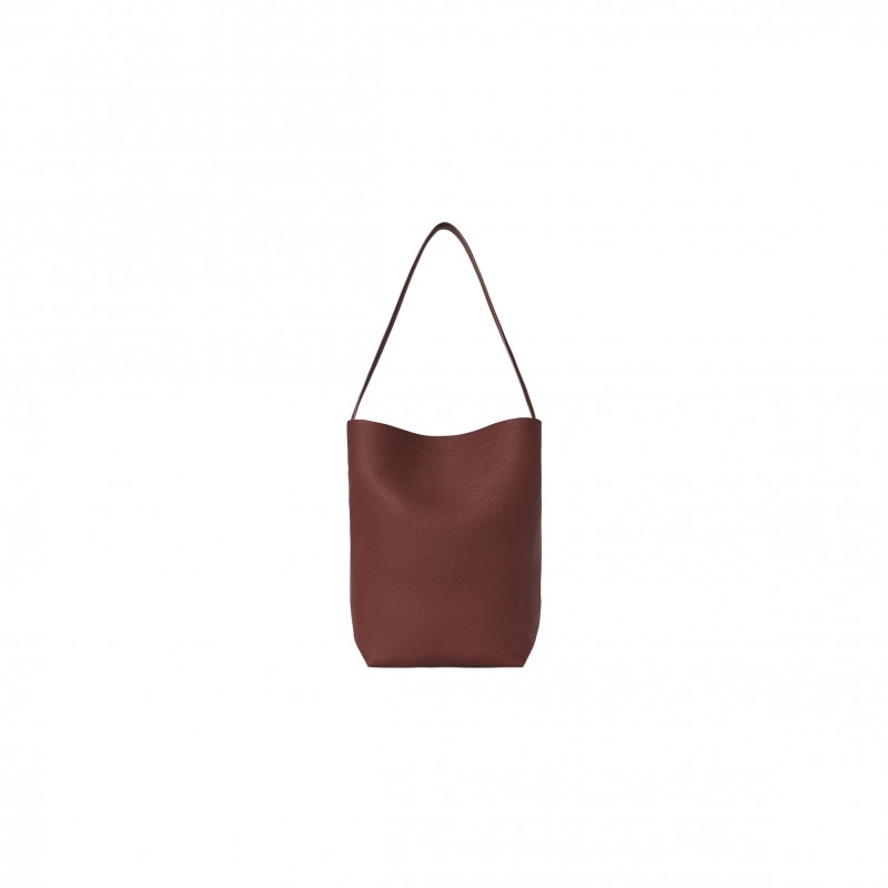 THE ROW MEDIUM NS PARK TOTE BAG IN LEATHER BURNT WOOD W1313L129BWOD (33*28*15cm) THE ROW MEDIUM NS PARK TOTE BAG IN LEATHER BURNT WOOD W1313L129BWOD (33*28*15cm)