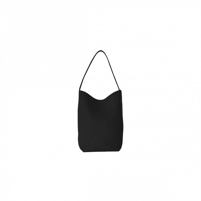 THE ROW SMALL NS PARK TOTE BAG IN NUBUCK BLACK W1314L87BLK (25*22*12cm)