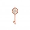 TIFFANY KEYS TIFFANY VICTORIA® DIAMOND VINE KEY IN 18K ROSE GOLD