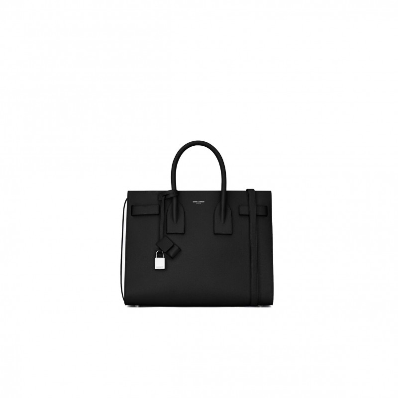 YSL SAC DE JOUR SMALL IN GRAINED LEATHER 378299B681N1000 (32*25.5*15.5cm)