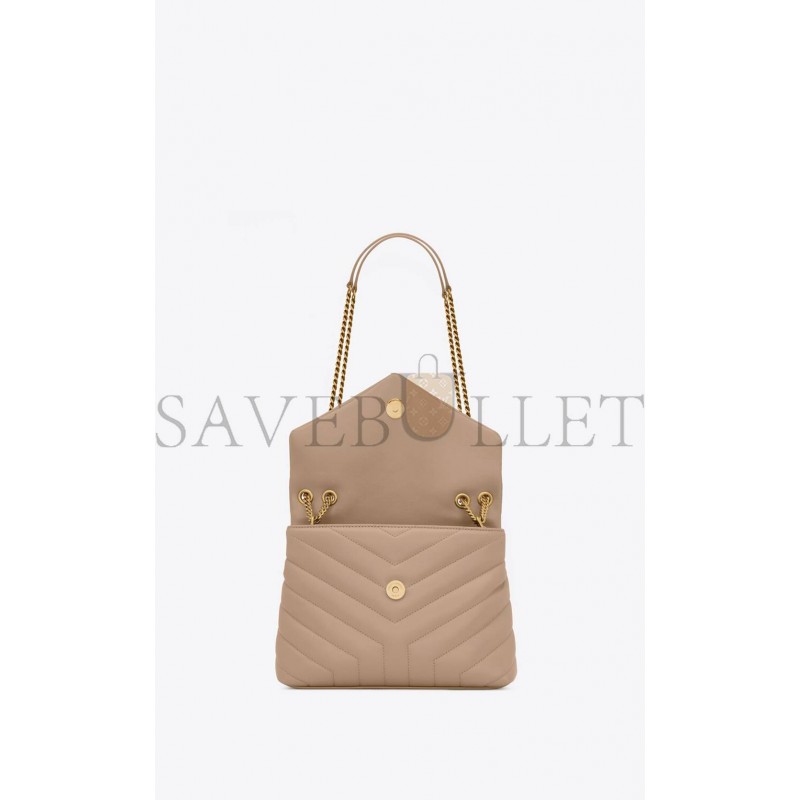 YSL LOULOU SMALL CHAIN BAG IN QUILTED LEATHER 494699DV7272721 (23*17*9cm)