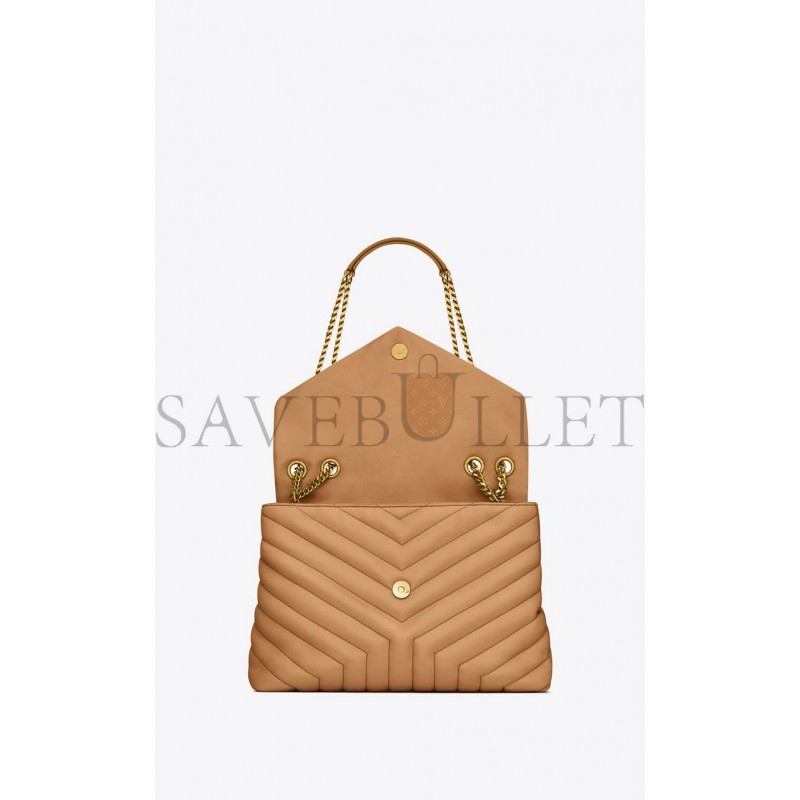 YSL LOULOU MEDIUM CHAIN BAG IN QUILTED LEATHER 574946DV7272357 (32*22*12cm)