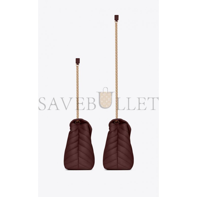YSL LOULOU MEDIUM CHAIN BAG IN QUILTED LEATHER 574946DV7276475 (32*22*12cm) YSL LOULOU MEDIUM CHAIN BAG IN QUILTED LEATHER 574946DV7276475 (32*22*12cm)