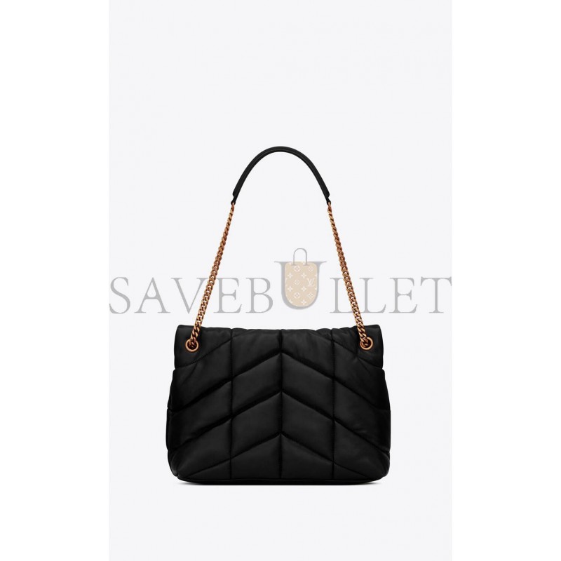 YSL PUFFER MEDIUM CHAIN BAG IN QUILTED LAMBSKIN 5774751EL071000 (35*23*13.5cm) YSL PUFFER MEDIUM CHAIN BAG IN QUILTED LAMBSKIN 5774751EL071000 (35*23*13.5cm)