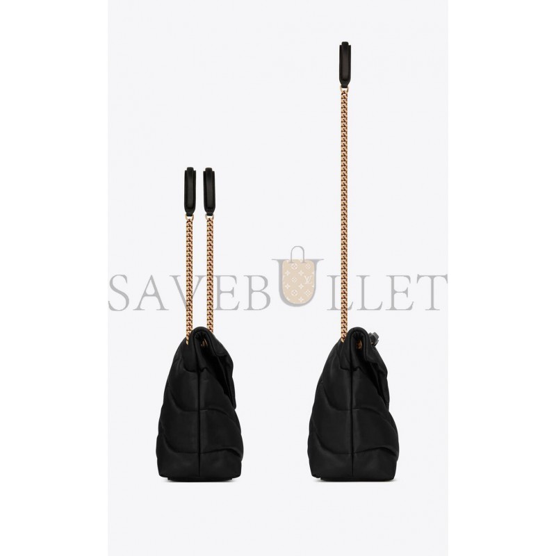 YSL PUFFER MEDIUM CHAIN BAG IN QUILTED LAMBSKIN 5774751EL071000 (35*23*13.5cm) YSL PUFFER MEDIUM CHAIN BAG IN QUILTED LAMBSKIN 5774751EL071000 (35*23*13.5cm)