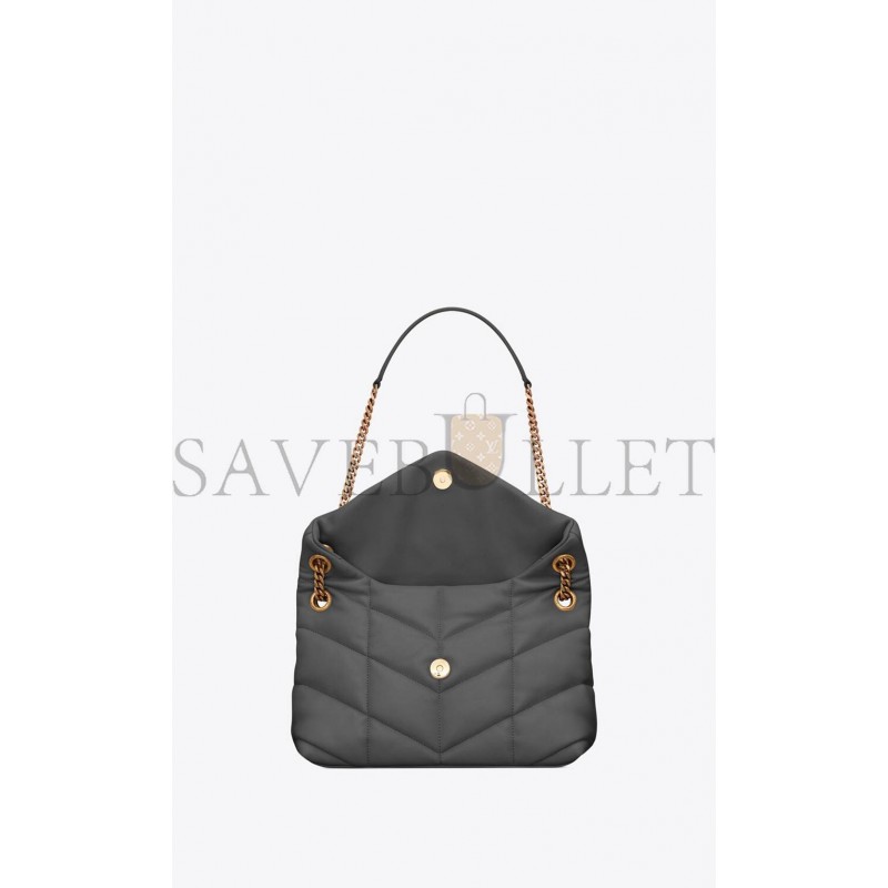 YSL PUFFER SMALL CHAIN BAG IN QUILTED LAMBSKIN 5774761EL071112 (29*17*11cm) YSL PUFFER SMALL CHAIN BAG IN QUILTED LAMBSKIN 5774761EL071112 (29*17*11cm)