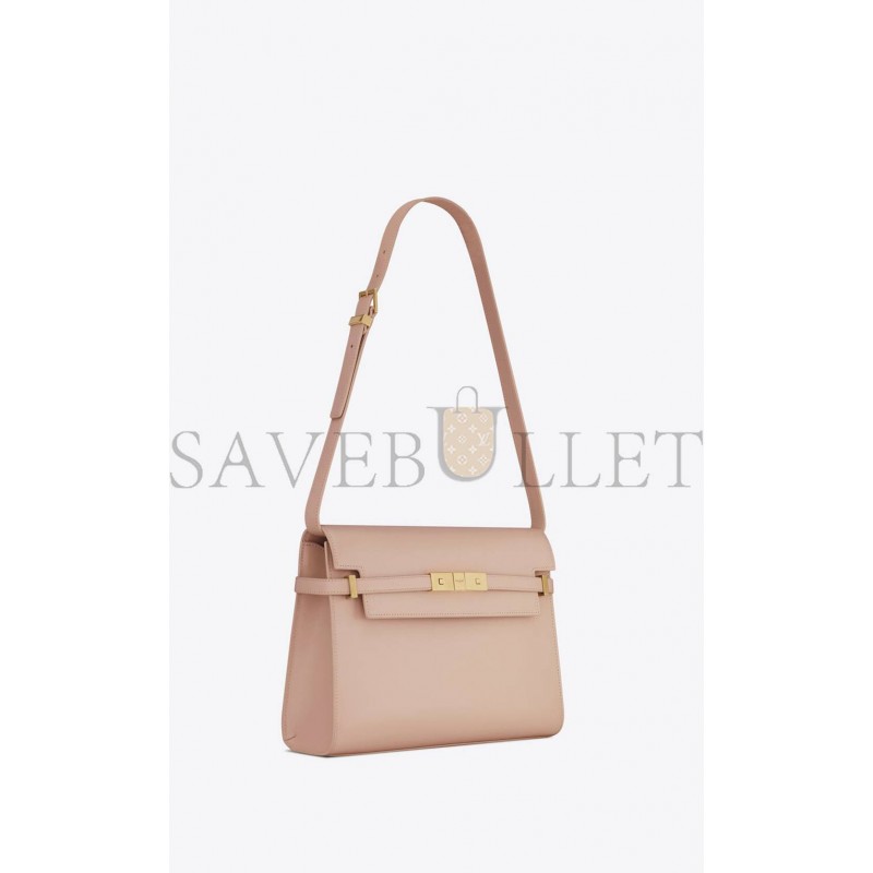 YSL MANHATTAN SHOULDER BAG IN BOX SAINT LAURENT LEATHER 5792710SX0W2738 (29*20*7.5cm)