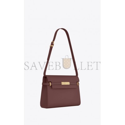 YSL MANHATTAN SHOULDER BAG IN BOX SAINT LAURENT LEATHER 5792710SX0W6475 (29*20*7.5cm)