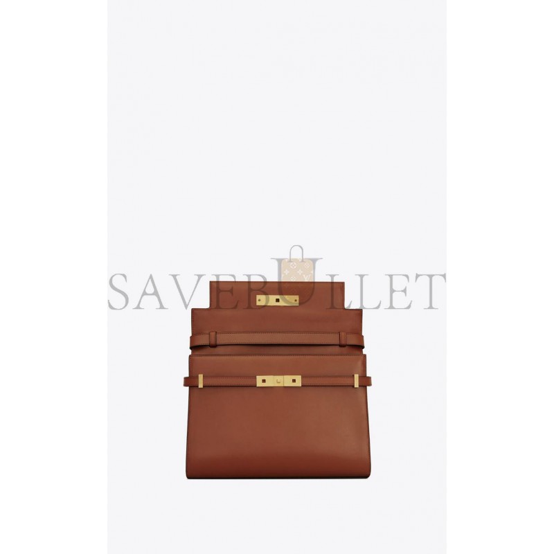 YSL MANHATTAN SHOULDER BAG IN BOX SAINT LAURENT LEATHER 5792710SXPW6362 (29*20*7.5cm)