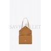 YSL ENVELOPE MEDIUM CHAIN BAG IN MIX MATELASS&EACUTE; GRAIN DE POUDRE EMBOSSED LEATHER 600185BOW912516 (24*17.5*6cm)