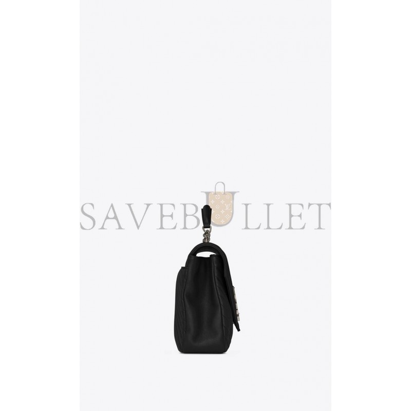 YSL COLLEGE LARGE CHAIN BAG IN QUILTED LEATHER 600278BRM041000 (32*20*8.5cm)