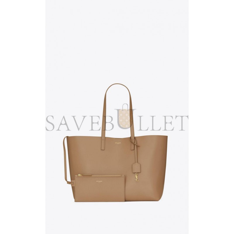 YSL SHOPPING BAG SAINT LAURENT EW IN SUPPLE LEATHER 600281CSV0J2346 (37*28*13cm)