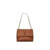 YSL NIKI MEDIUM CHAIN BAG IN CRINKLED VINTAGE LEATHER 6331581YG072522 (28*20*8.5cm) YSL NIKI MEDIUM CHAIN BAG IN CRINKLED VINTAGE LEATHER 6331581YG072522 (28*20*8.5cm)