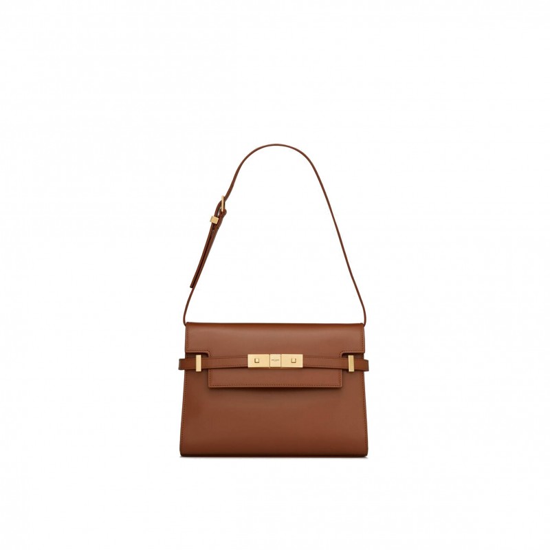 YSL MANHATTAN SMALL SHOULDER BAG IN BOX SAINT LAURENT LEATHER 6756260SXPW6362 (24*17.5*6cm) YSL MANHATTAN SMALL SHOULDER BAG IN BOX SAINT LAURENT LEATHER 6756260SXPW6362 (24*17.5*6cm)
