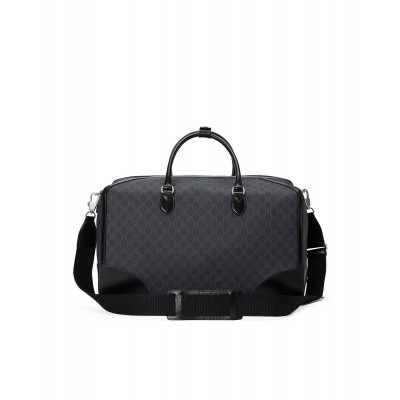GUCCI LARGE DUFFLE BAG WITH INTERLOCKING G 696015  (52*30*29cm)