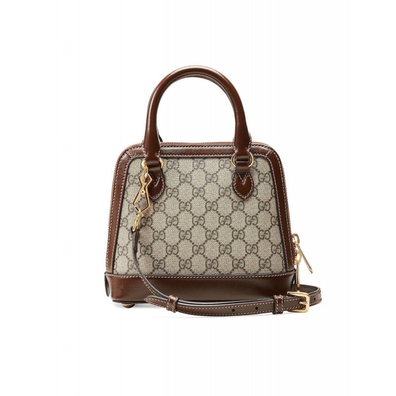 GUCCI HORSEBIT 1955 MINI TOP HANDLE BAG (20*19.5*7.5cm) GUCCI HORSEBIT 1955 MINI TOP HANDLE BAG (20*19.5*7.5cm)
