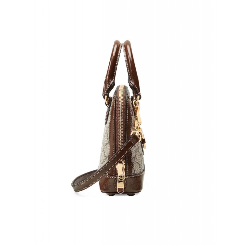 GUCCI HORSEBIT 1955 MINI TOP HANDLE BAG (20*19.5*7.5cm) GUCCI HORSEBIT 1955 MINI TOP HANDLE BAG (20*19.5*7.5cm)