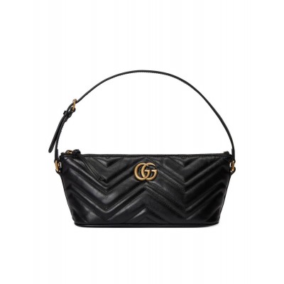GUCCI GG MARMONT MATELASSÉ SHOULDER BAG 25852112  (23*12*10cm)