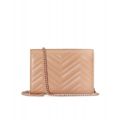 GUCCI GG MARMONT MATELASSÉ MINI BAG  474575 (20*13*6cm)
