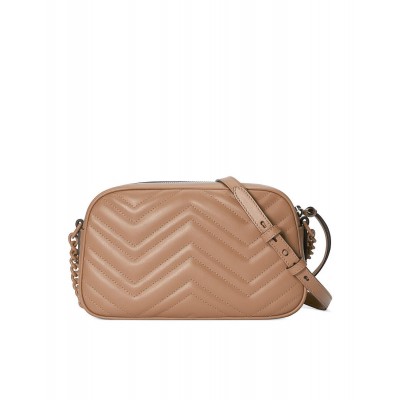 GUCCI GG MARMONT MATELASSÉ SHOULDER BAG  ‎447632  (24*13*7cm)