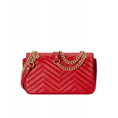 GUCCI GG MARMONT SMALL SHOULDER BAG  443497 (26*15*7cm)